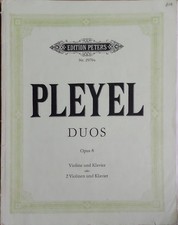 Pleyel Duos (Violin + Piano)