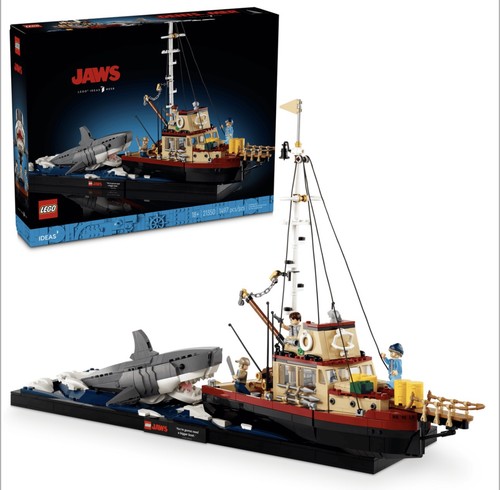Lego ideas jaws 21350 - ideas,