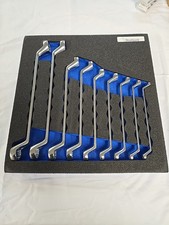 Roebuck 9pc Double Ended Ring Spanner Set 350x365x30mm 6x24mm