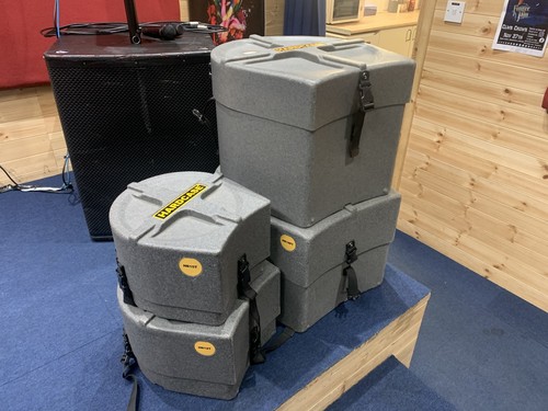 Hardcase fully lined drum - hardcase,