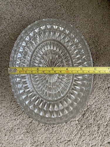 Vintage clear pressed glass - vintage,