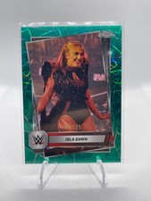 2025 Topps WWE Chrome - Isla Dawn Teal Laser /175