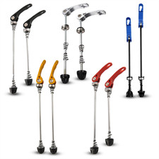 Bike Quick Release Wheel Hub Skewers - Pair / Set of 2 - Front and Rear