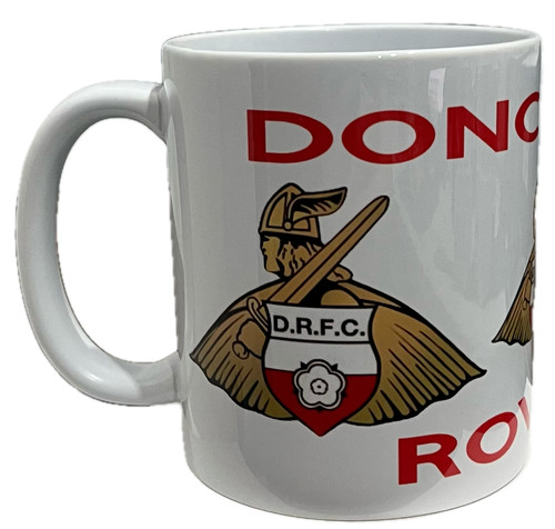 Doncaster rovers novelty mug - doncaster, rovers,