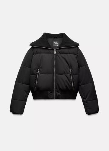 Zara women puffer - women,