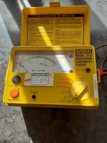 Robin insulation tester