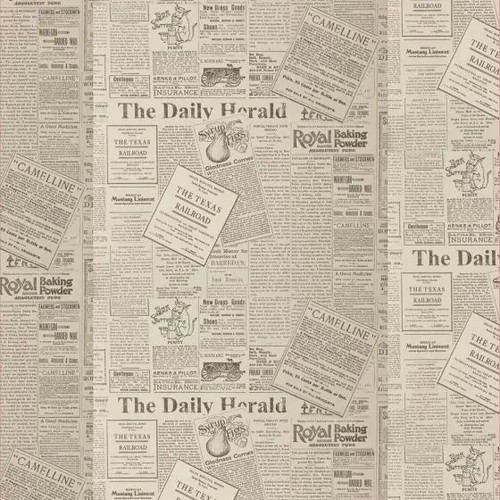 Wrapping paper vintage news - wrapping,