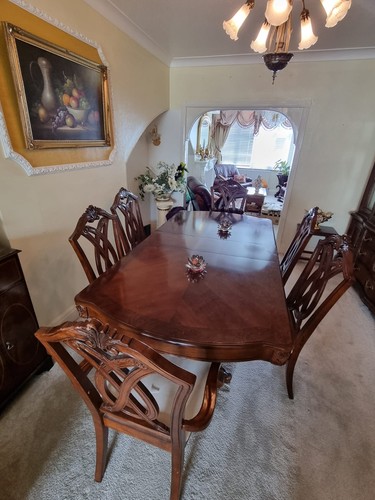 Extending dining table 10 - dining,
