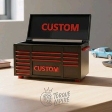 Custom Larger Toolbox Desk
