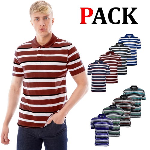 Pack mens polo - 4/6, shirt