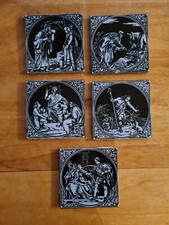 Minton Hollins Tiles - Set of