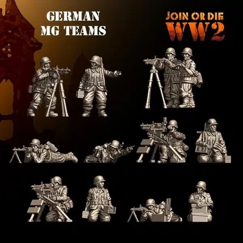 28mm ww2 german mmg lmg - mmg,
