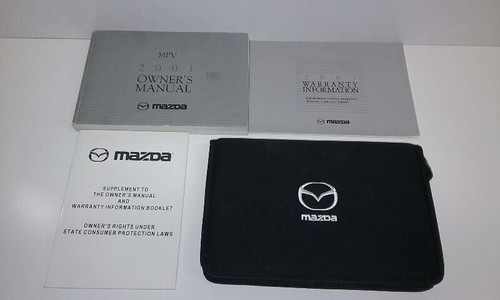 Mazda mpv van 2001 owners - mazda,