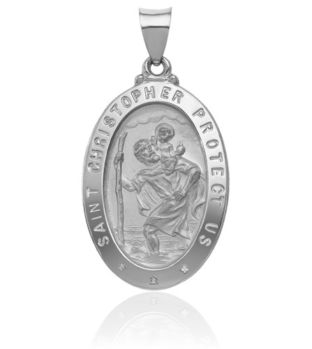 14k white gold extra large - 14k,