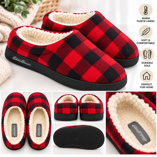 Mens slippers warm fleece - mens,