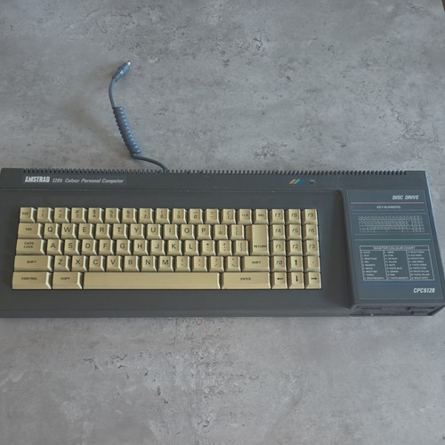 Amstrad cpc6128 128k color - amstrad,