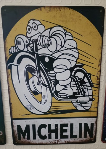 Michelin distressed look retro - look,