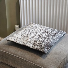 Cow hide, Real Leather Cushion
