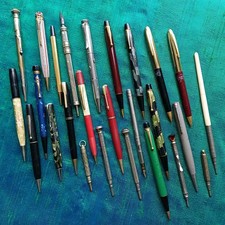  Job Lot Mechanical Pencils inc. Sterling Silver, Parker, Eversharp etc. A/F