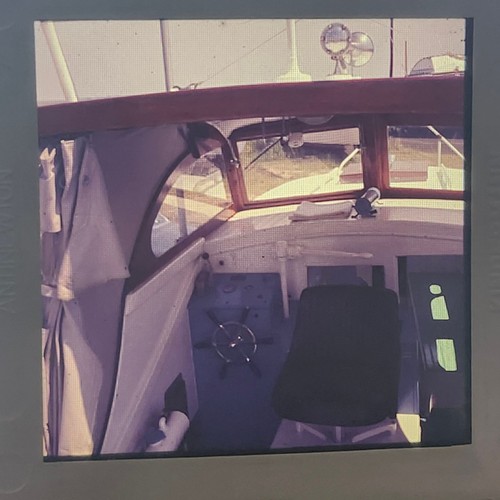 Vintage medium format slide - vintage,