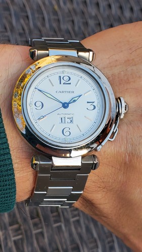 Cartier pasha big date watch - date,