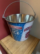 Smirnoff metal ice bucket