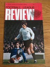 FOOTBALL LEAGUE REVIEW 50B IPSWICH TOWN TEAM  SAMMELS ARSENAL & HECTOR DERBY