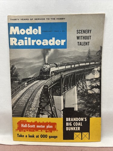 Model railroader magazine - model,