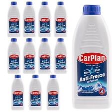 CarPlan BSA001 Blue Star Antifreeze & Coolant Concentrate Down To -36C 1L x 12