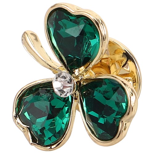 Versatile shamrock brooch pin - shamrock,