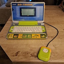 VTech Activ-8 Notebook Educational Learning Laptop Complete