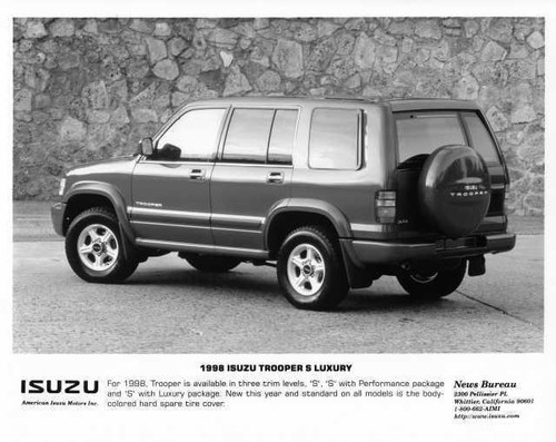 1998 isuzu trooper luxury - isuzu,