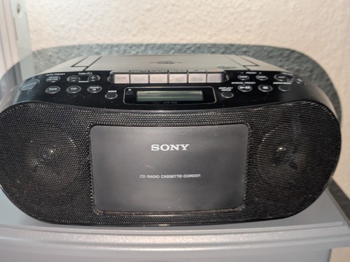 Sony cfd s70 radio cassette - cd,
