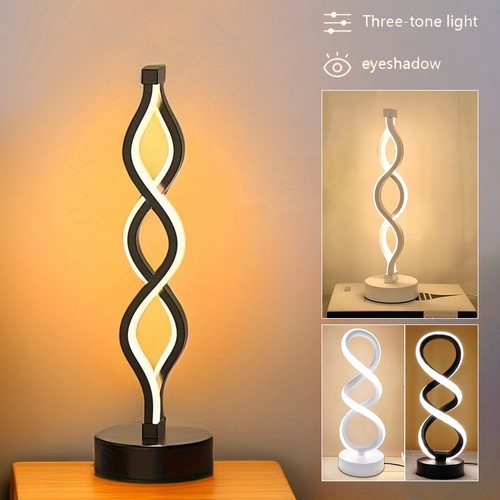 Spiral table lamp - lamp, led