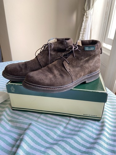Paraboot suede boots - suede,