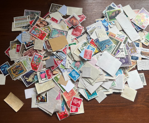 Stamps job lot - job, 90g