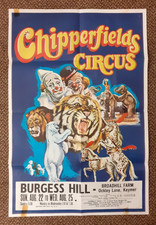 Chipperfields circus poster - chipperfields,