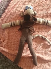 Sock Monkeys Stuffed Toy Brown