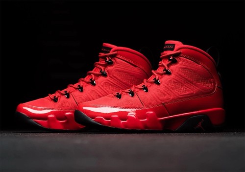 Air jordan retro chile - 9, red