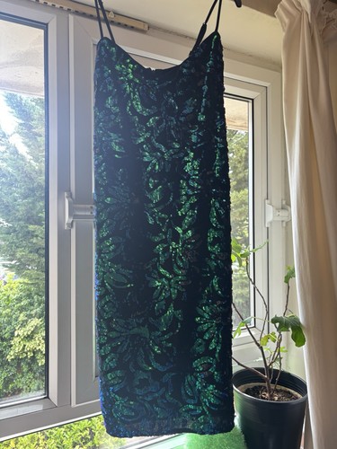 Beautiful sequinned blue - beautiful,