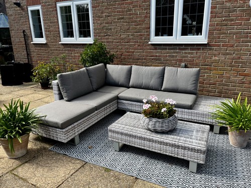 Luxury garden furniture corner - furniture,