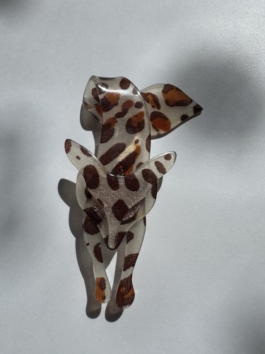 Clear and brown animal - and,