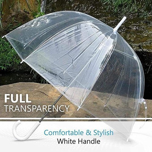 Large clear see through - clear,