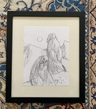 Quentin Blake framed original signed artwork with provenance
