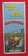 ODDS AND EVENS ORIGINAL 1978 DAYBILL CINEMA POSTER Terence Hill Bud Spencer 70's