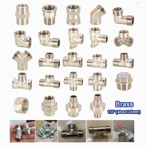Bsp brass pipe - 1/2",