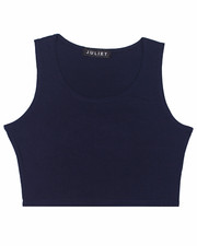 WOMEN'S SLEEVELESS CROP TOP