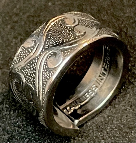 Fork ring size stainless - ring,
