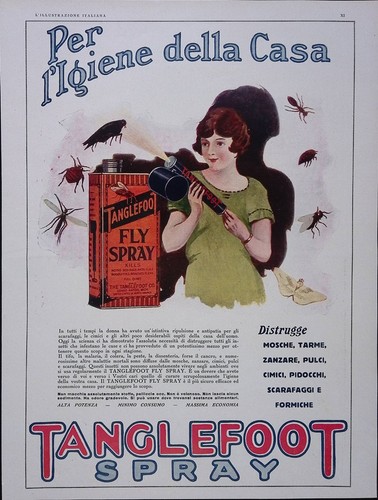 1928 home hygiene tanglefoot - home,