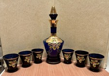 Bohemian Cobalt Blue Gold